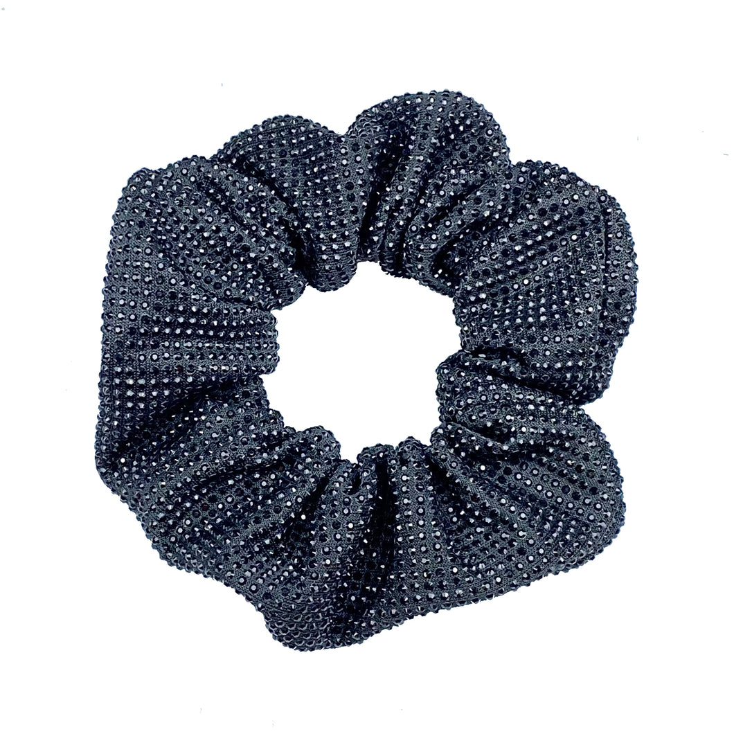 Full drill fashion high sense elegant French hair band rubber band headdress three pieces set