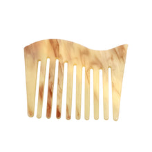 Load image into Gallery viewer, French exquisite and simple style elegant temperament hair accessories acetate Marbling Comb

