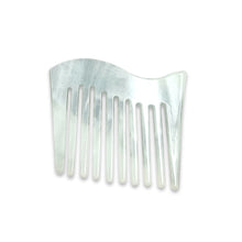 Load image into Gallery viewer, French exquisite and simple style elegant temperament hair accessories acetate Marbling Comb
